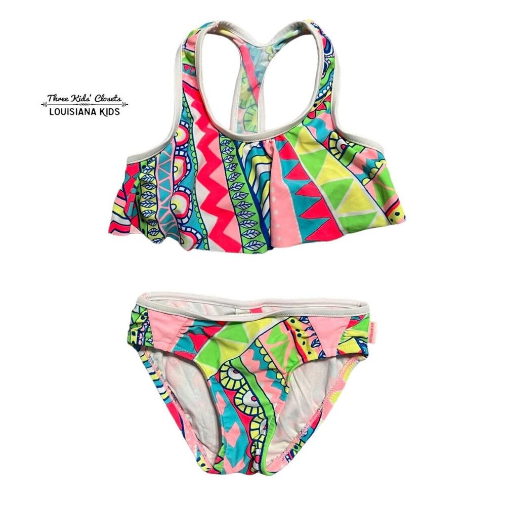 Seafolly Sz 3 Colorful Bikini Swim Bathing Suit